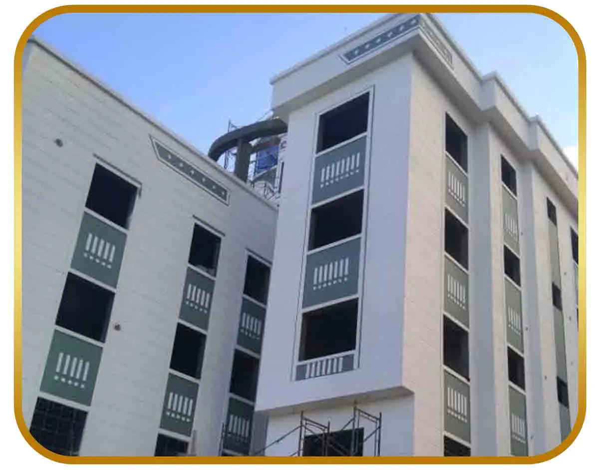 تركيب كلادينج لواجهة محل تجاري